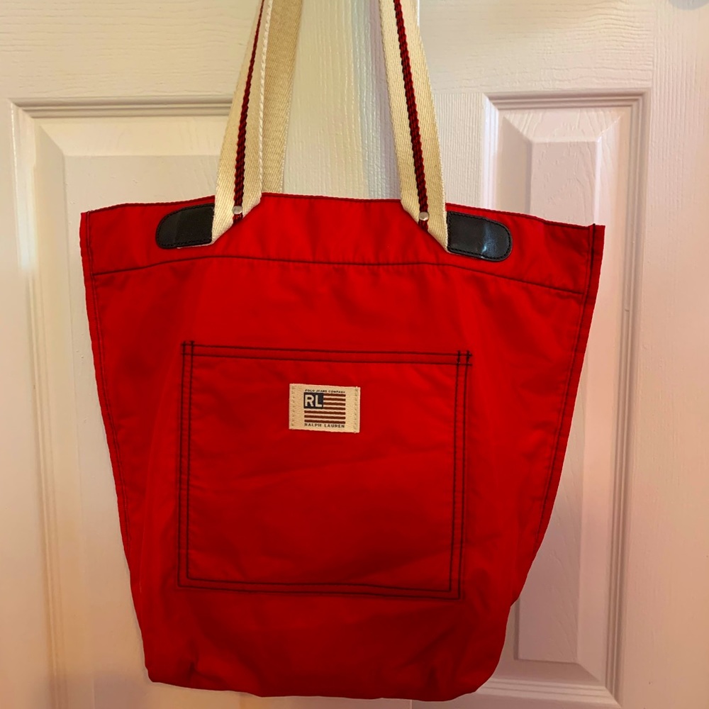 Polo Ralph Lauren Sports Tote Bag in Red